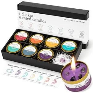 7-Piece Chakra Candle Set