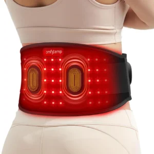 Red Light Therapy Massage Belt with Vibration,